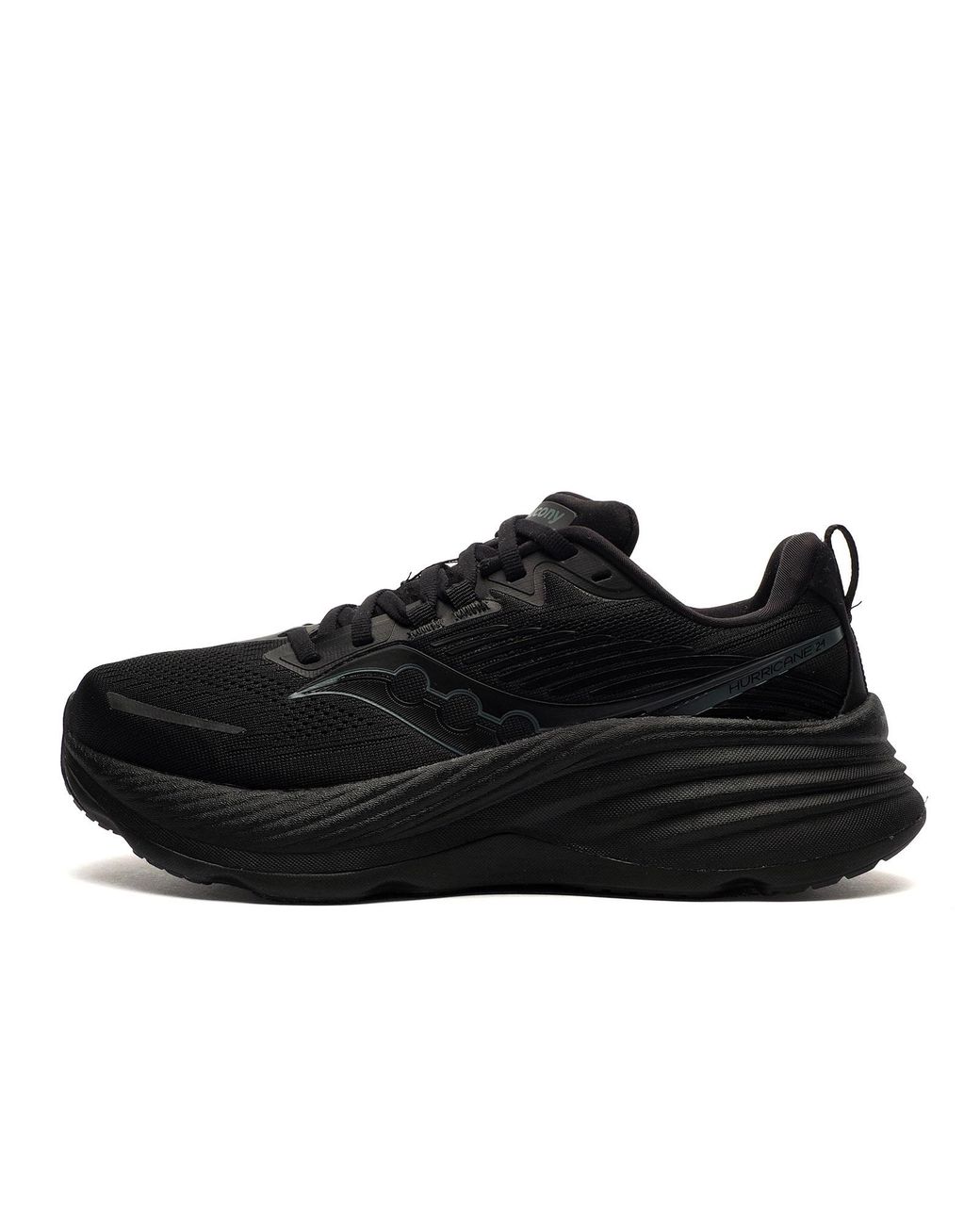 Saucony Black Hurricane 24 Running Shoes