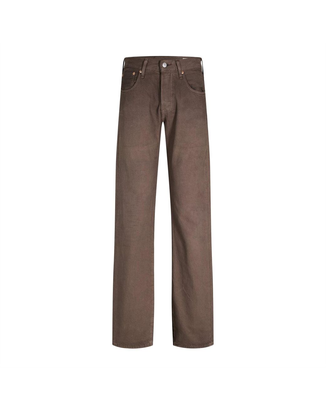 Levi's Brown Levi's 501 Original Lean Machine for men