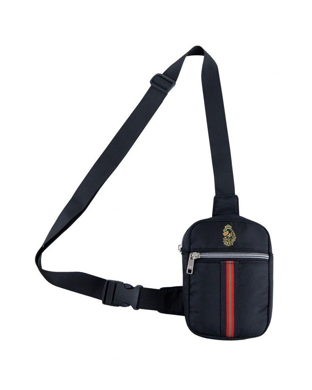 Luke 1977 Gray Euston Cross Body Bag for men