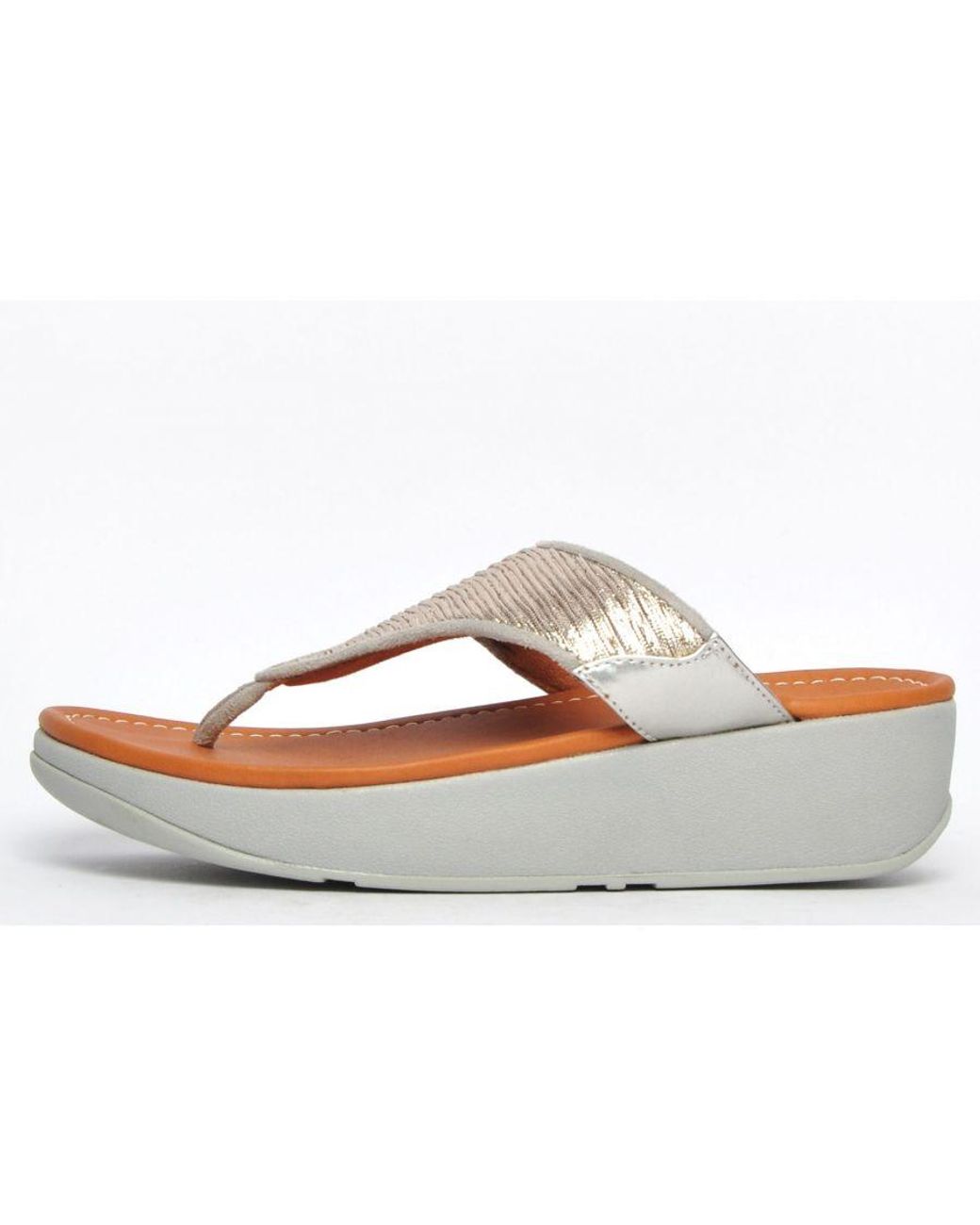 Fitflop Myla Glitz Sandals in White Lyst UK