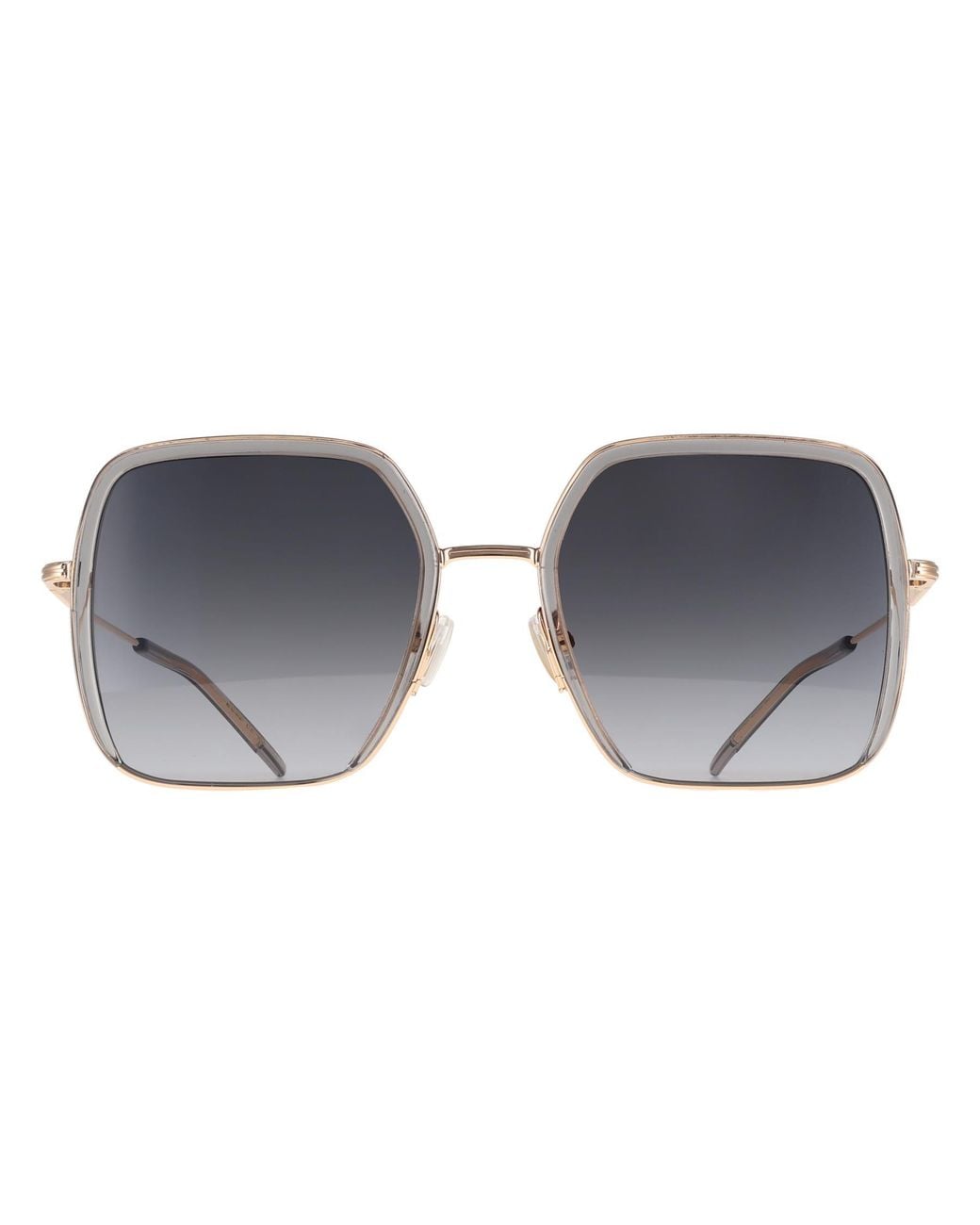 Boss Gray Square Dark Gradient 1783/S Metal