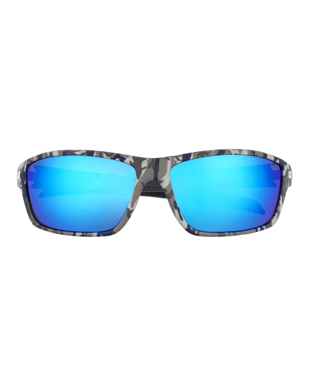 Caterpillar Blue Wrap Camouflage Mirror Polarized Cts-8020 for men