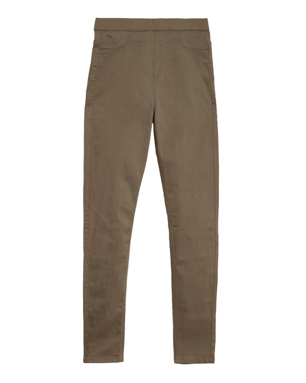 Secret Label Gray High Waisted Jeggings