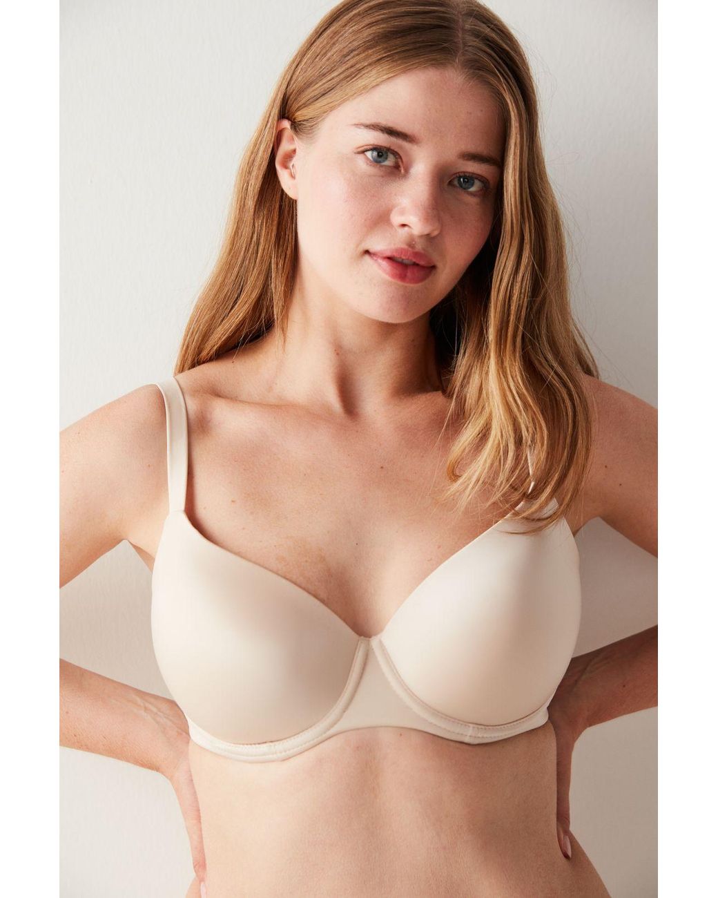 Penti Brown Solid Underwired Jersey Bra