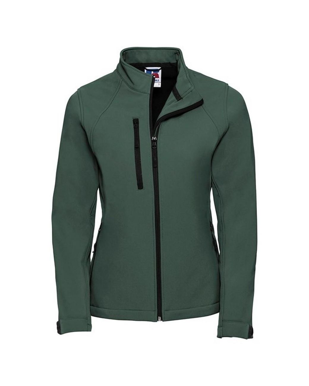 Russell Green Ladies 3 Layer Soft Shell Jacket (Bottle)