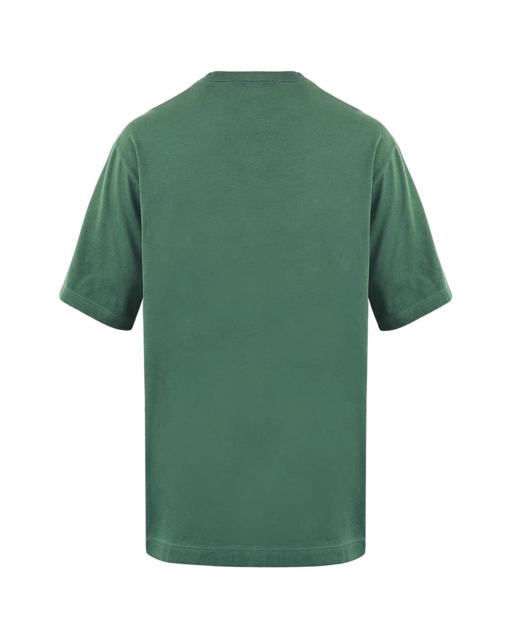 DSquared² Green Branded Raising Hell Logo T-Shirt Cotton for men