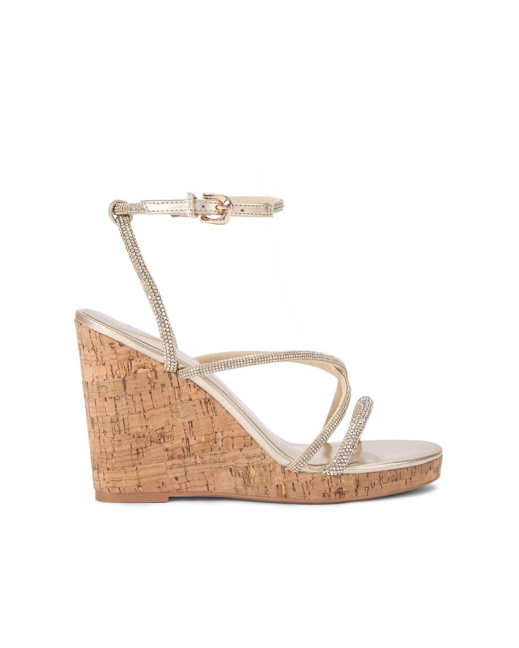Carvela Kurt Geiger Metallic Ravello Wedge Heels