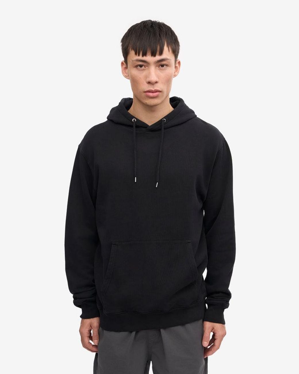 COLORFUL STANDARD Black Classic Hoodie