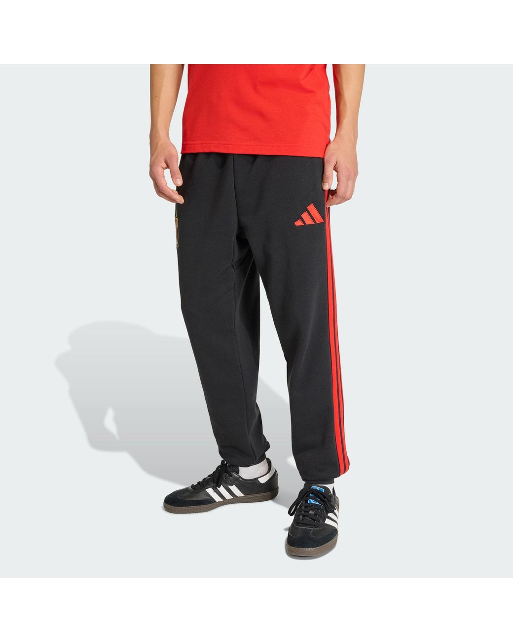 Adidas Originals Red Belgium Dna Pants for men
