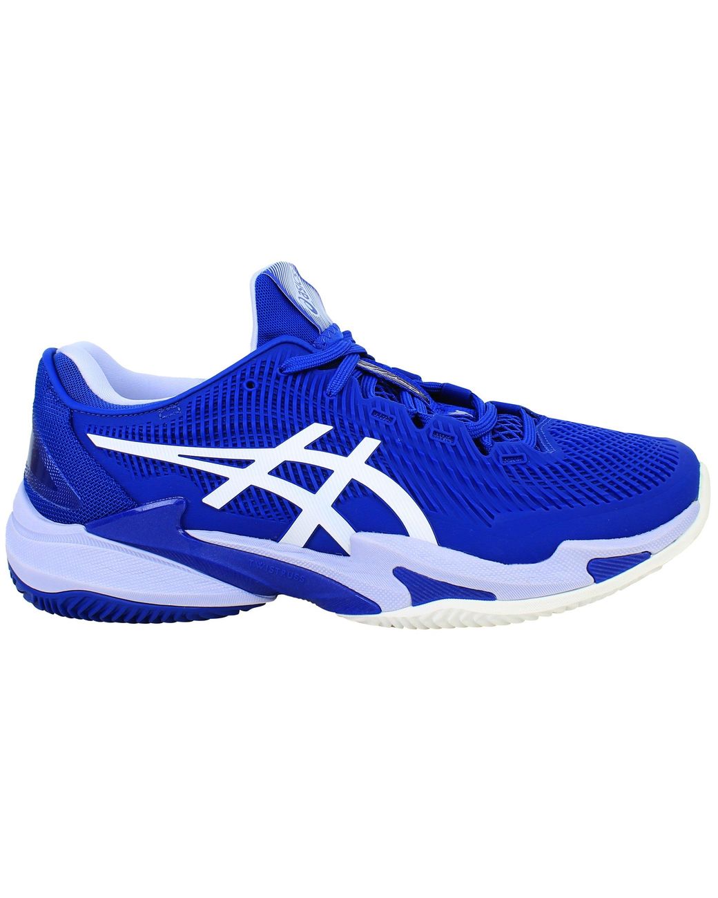 Asics Blue Court Ff 3 Novak Clay Tennis Shoes for men