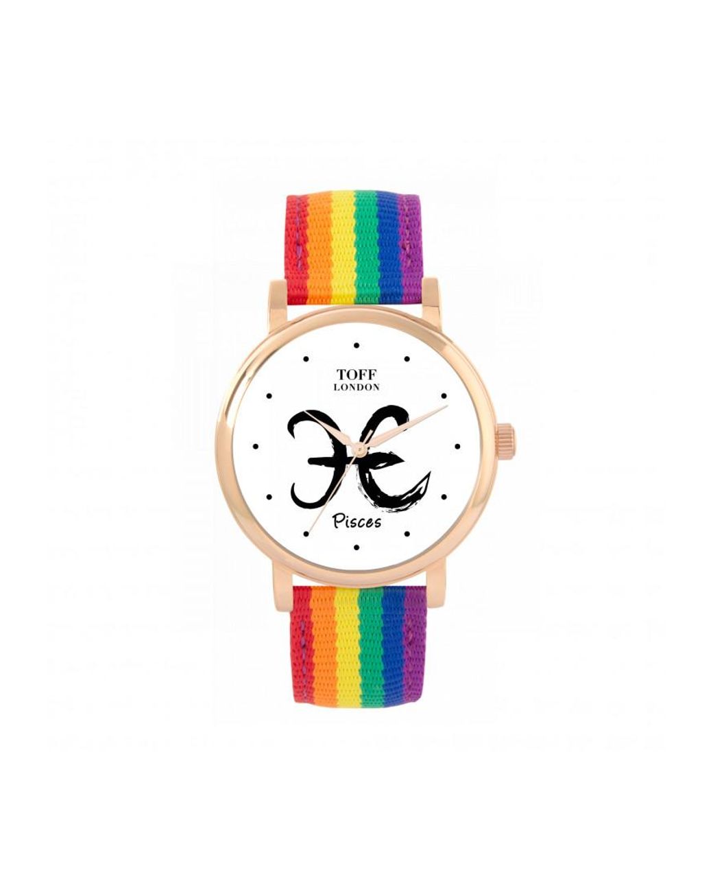 Toff London White Tlws-72825 Ladies Pisces Watch