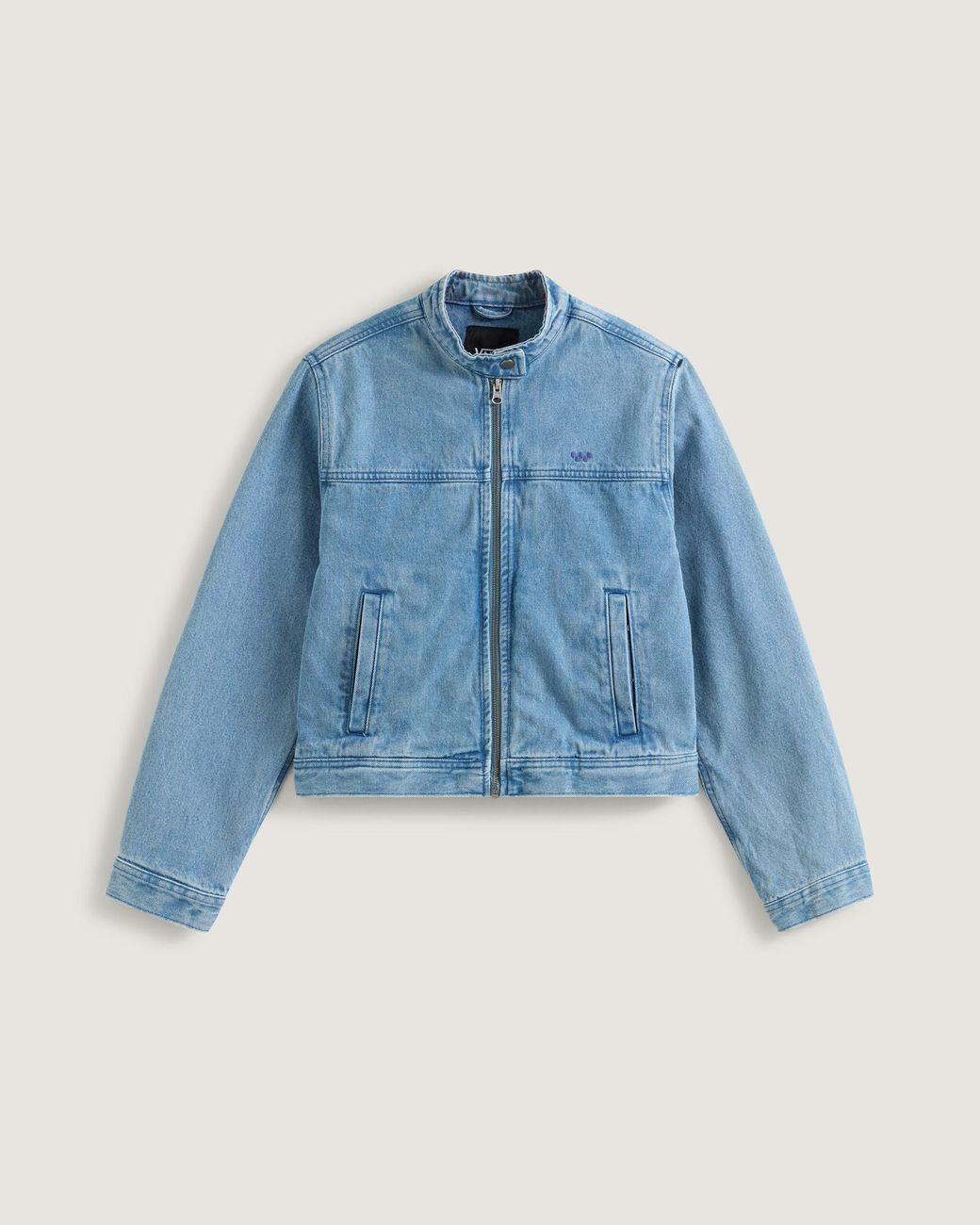 Vans Blue Premium Pomona Collarless Station Jacket