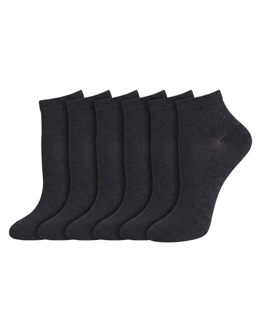 Pro Socks Blue 6 Pairs Seamless Low-Cut S9101 for men