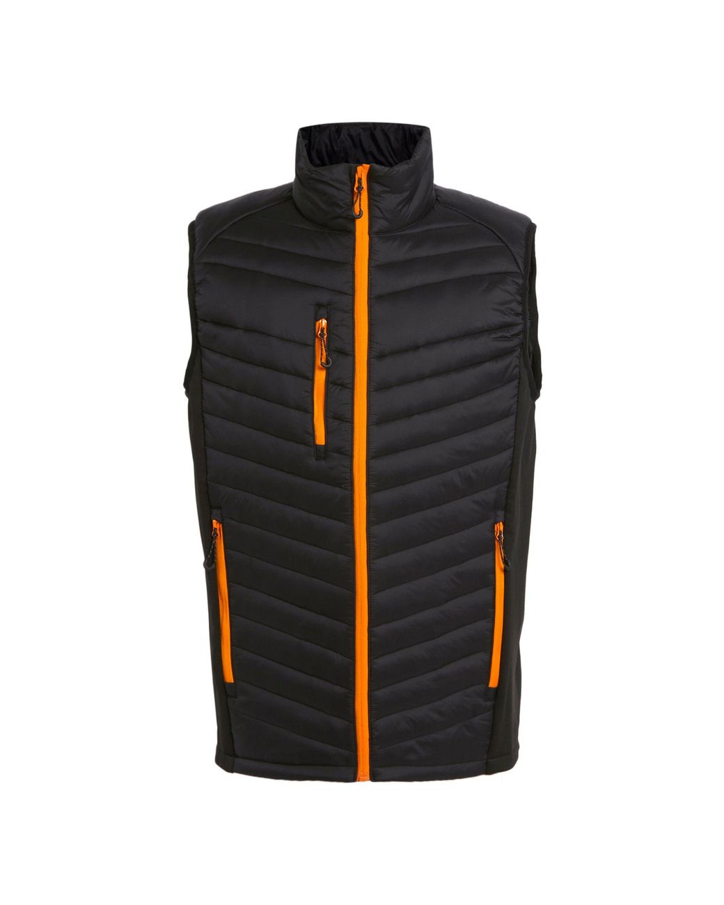 Regatta Black Navigate Quilted Hybrid Gilet Pop) Material_Synthetic for men
