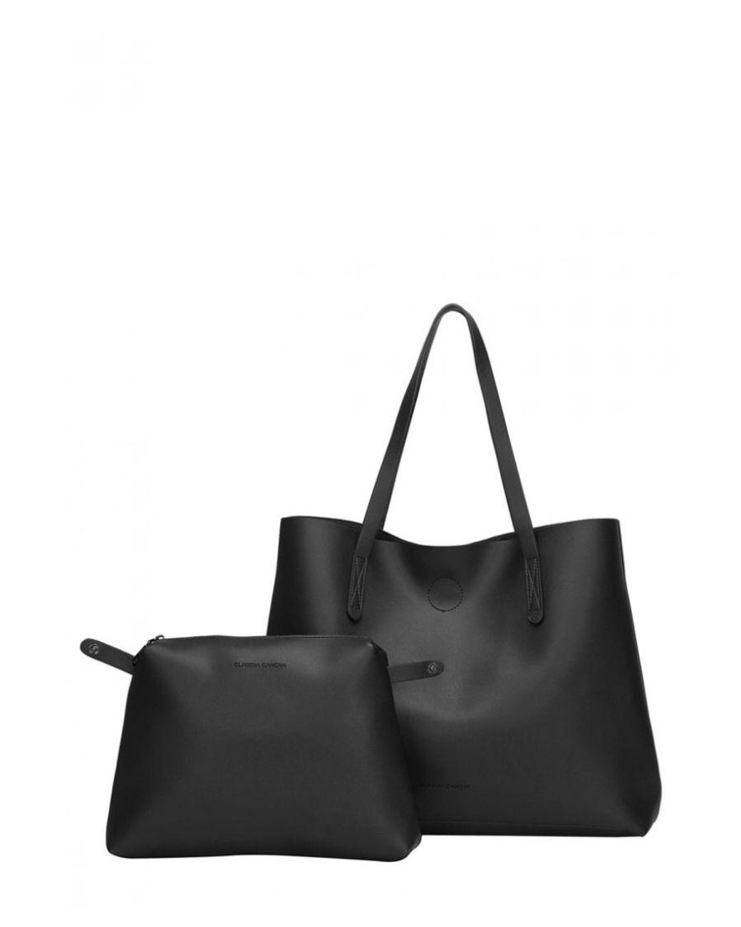 Claudia Canova Black Ophelia Tote Bag