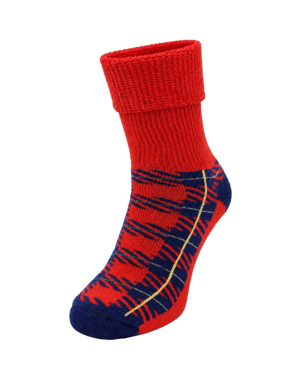 Happy Socks Red 2-Pack Holiday Cozy Gift Set Cotton for men