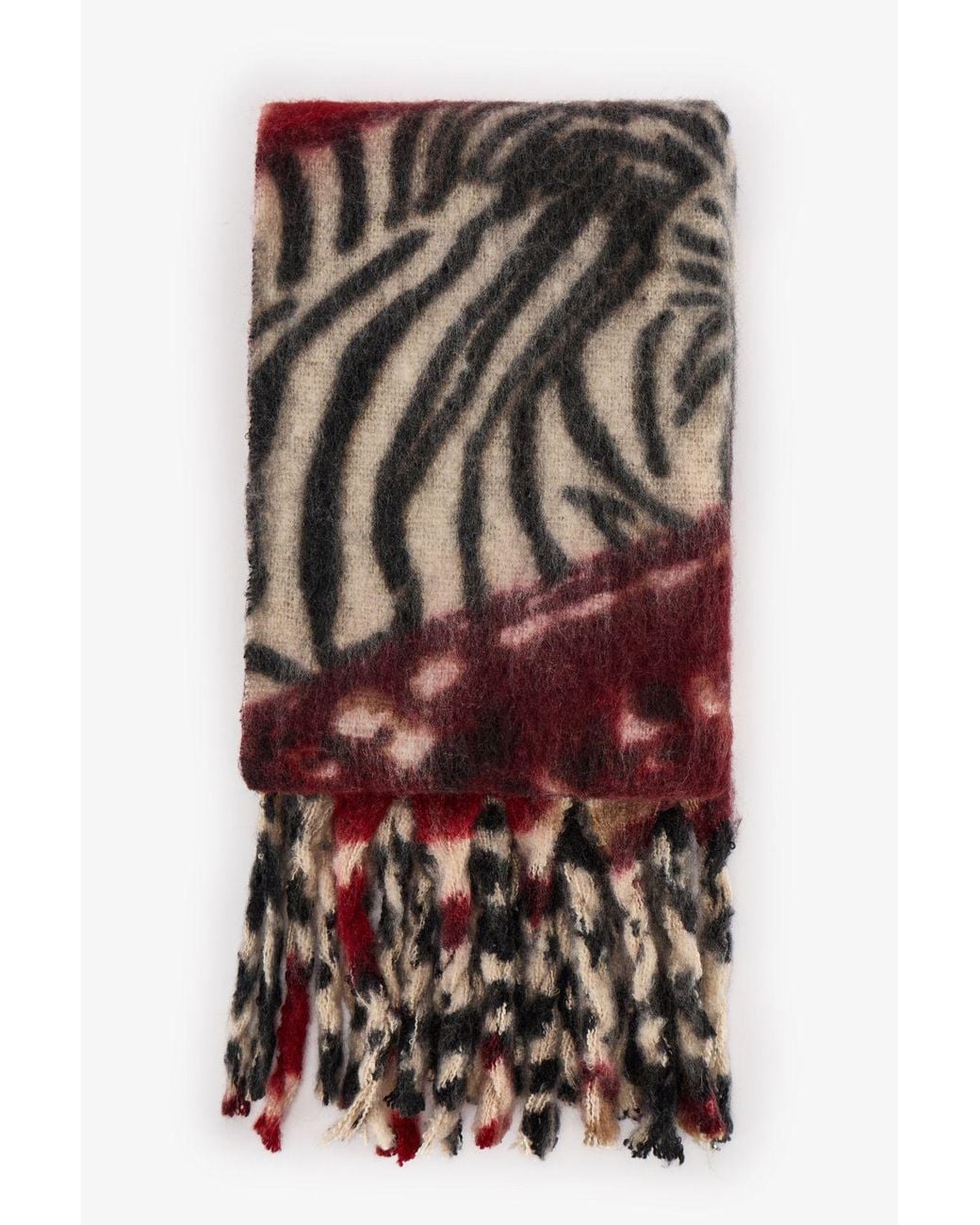 Penti Multicolor Erica Zebra Pattern Scarf