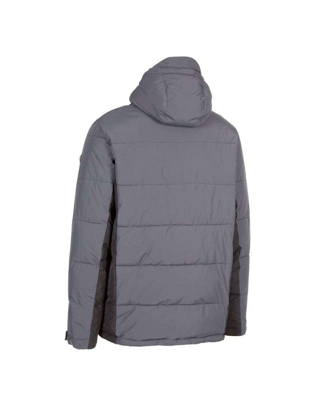 Trespass Gray Lescote Tp50 Waterproof Jacket (Dark) for men