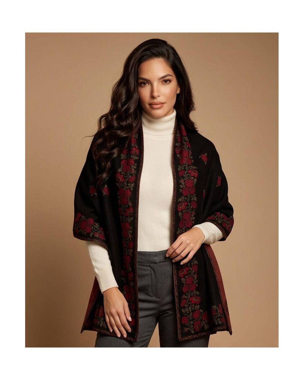 RYVAN Black Scarf