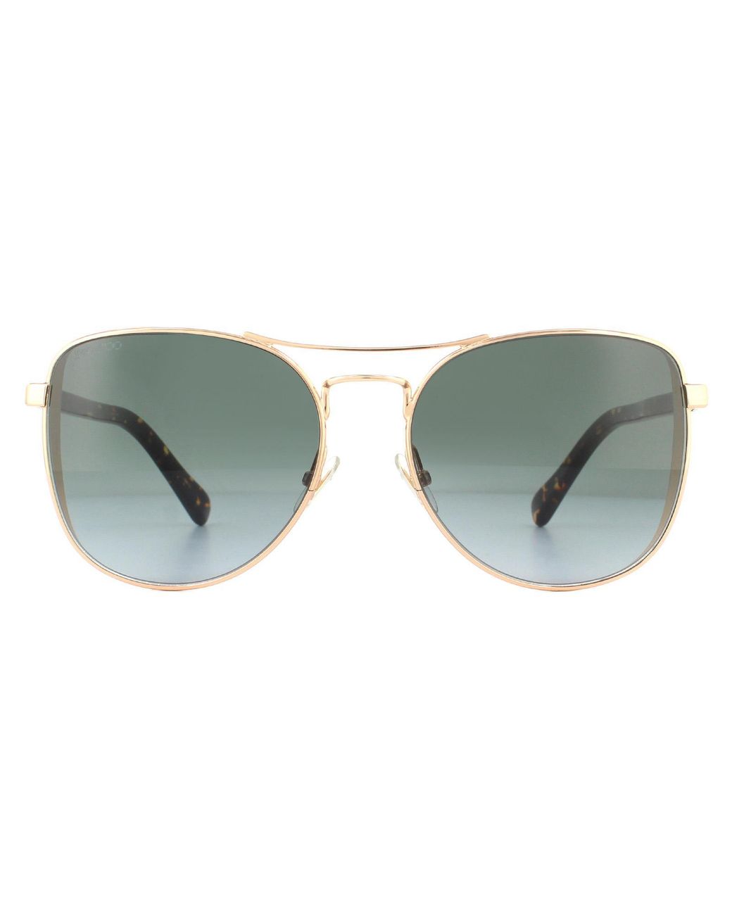 Jimmy Choo Gray Sunglasses Sheena/S Ddb 00 Copper Dark Gradient Metal