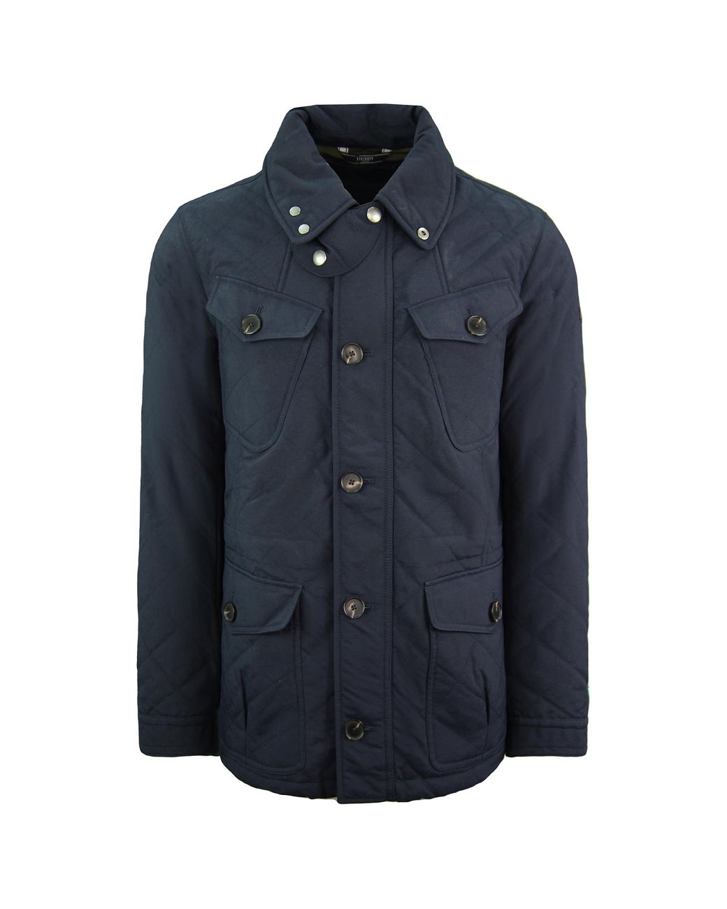 Hackett Blue Fenton Coat Nylon for men