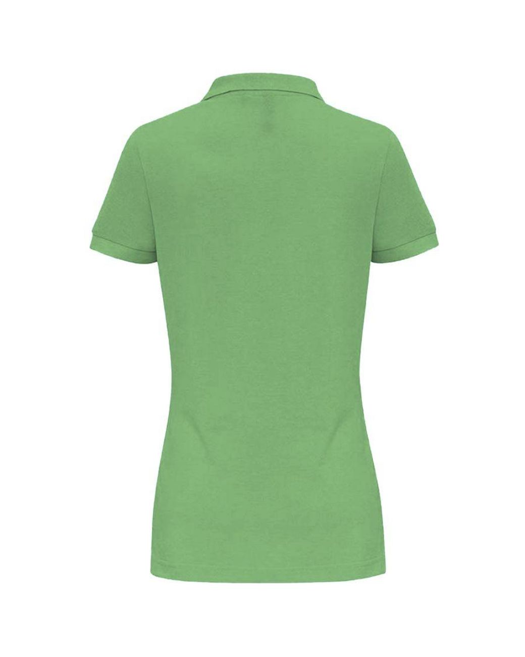 Asquith & Fox Green Ladies Plain Short Sleeve Polo Shirt (Lime)