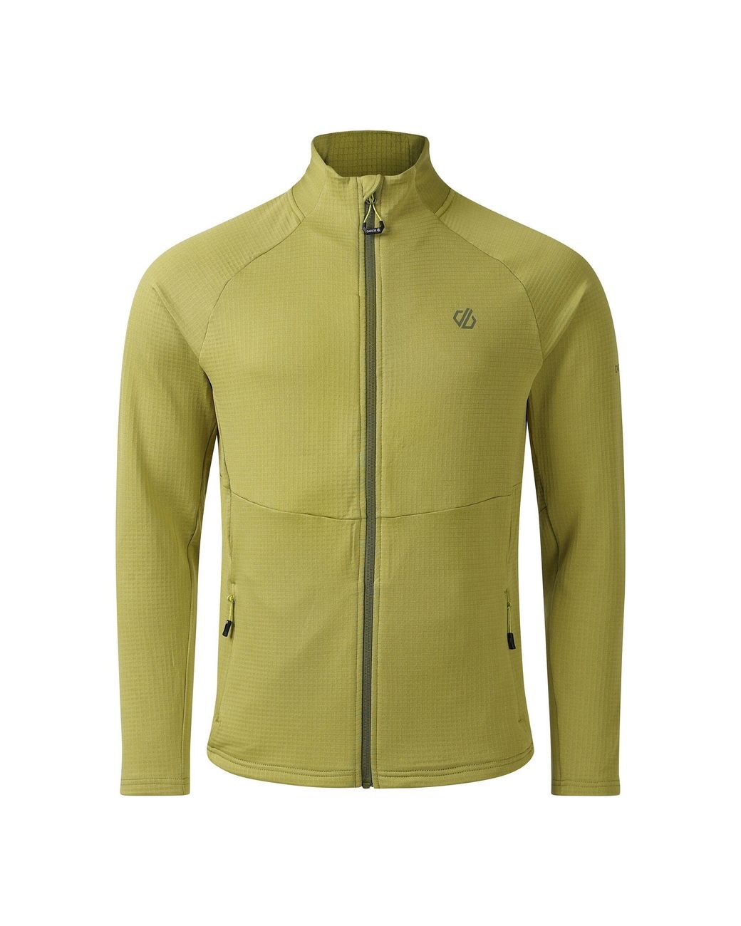 Dare 2b Green Apex Stretch Midlayer (Golden Cypress) for men