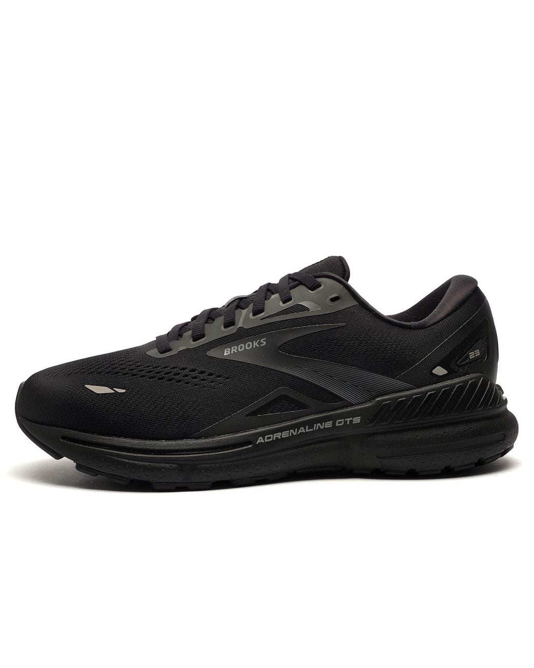 Brooks Black Adrenaline Gts 23 Wide Fit Running Shoes for men