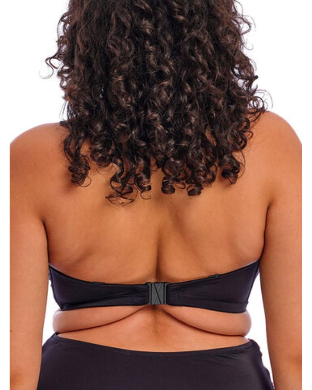 Elomi Black Cabana Nights Bandeau Bikini Top