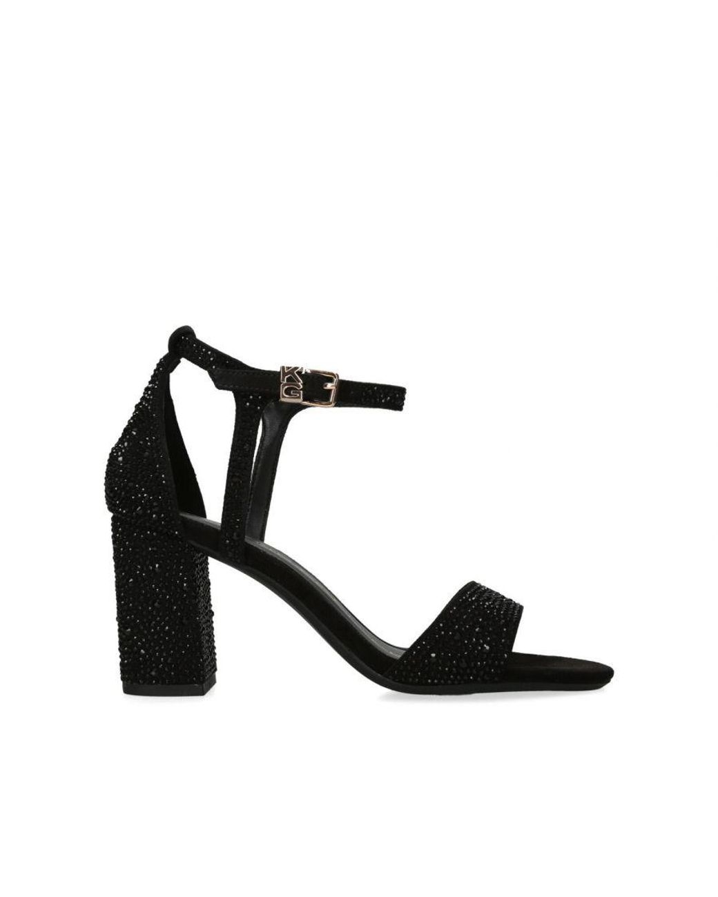 Kurt geiger black block heels cheap