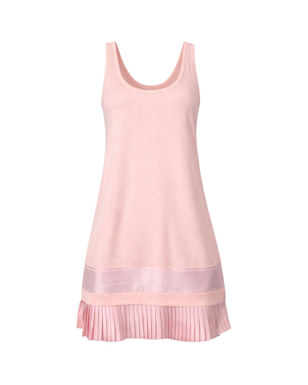 PUMA Pink X Rihanna Fenty Pleated Hem Tank Top Cotton