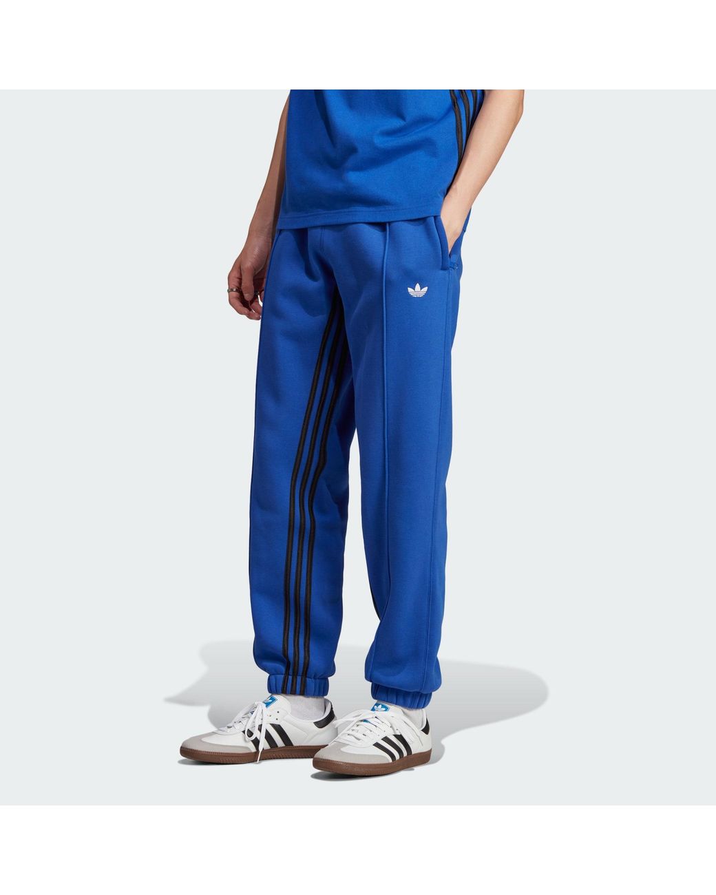 Adidas Originals Blue Rekive Sweatpants for men