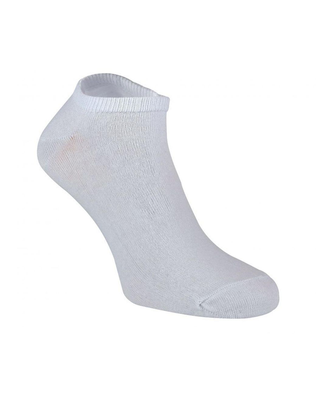 Sock Snob White 12 Pair Multipack Quarter Trainer Socks for men