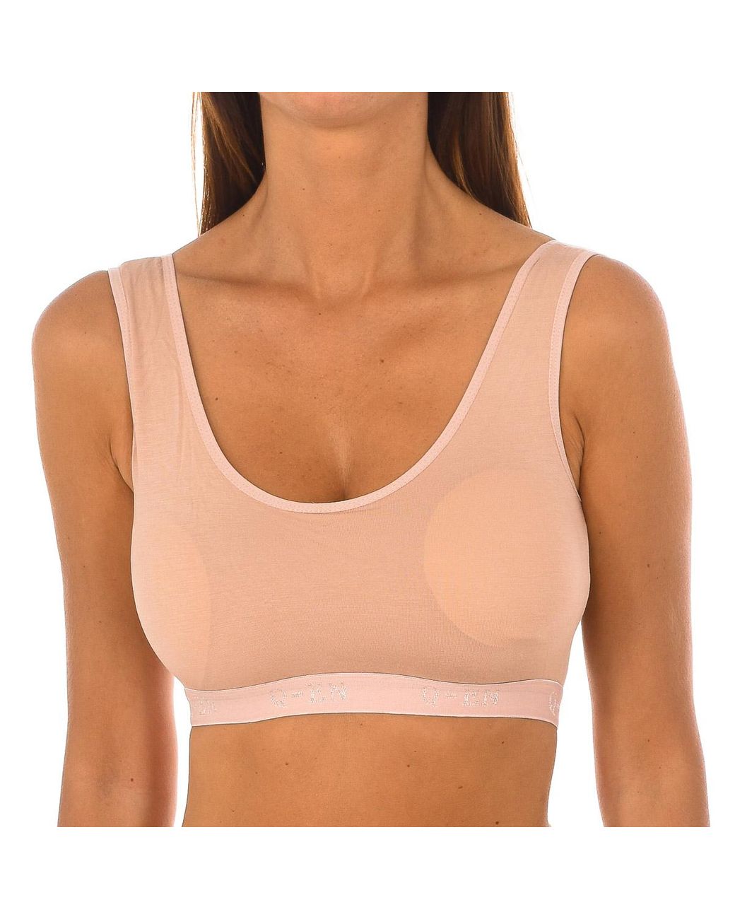 Q En Brown Bamboo Sports Bra Q707