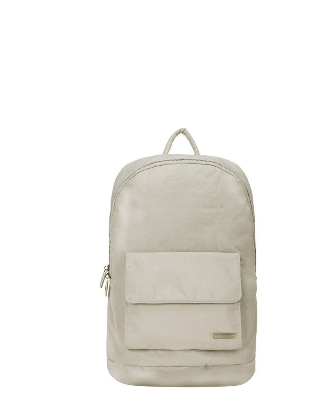 Smith & Canova Gray Zip Around Nylon Backpack