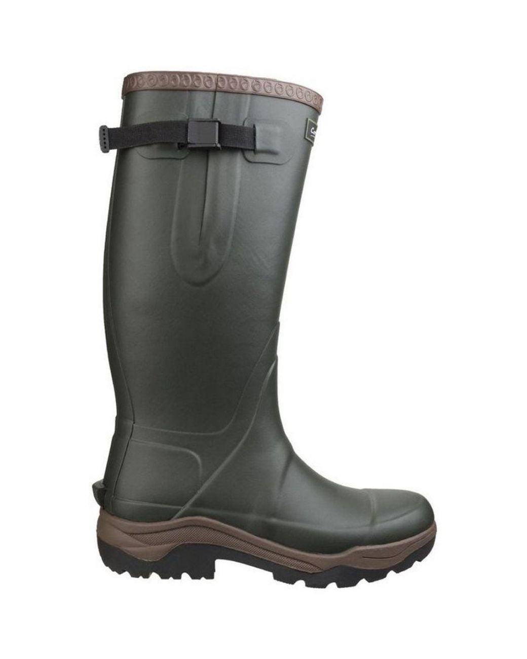 Cotswold Green Compass Neoprene Wellington Boots Rubber for men