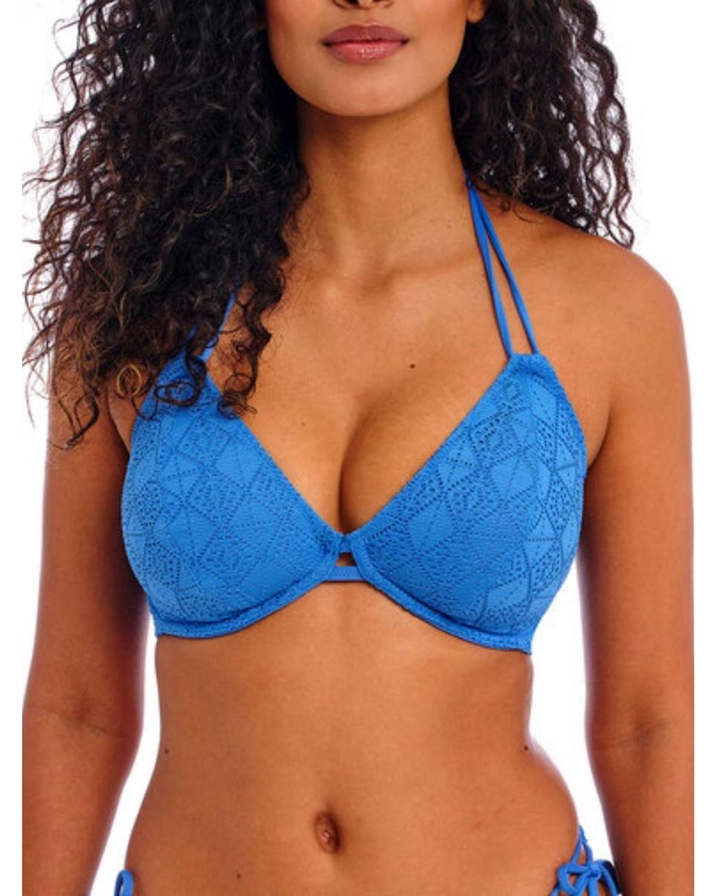 Freya Blue Nomad Nights Halterneck Bikini Top