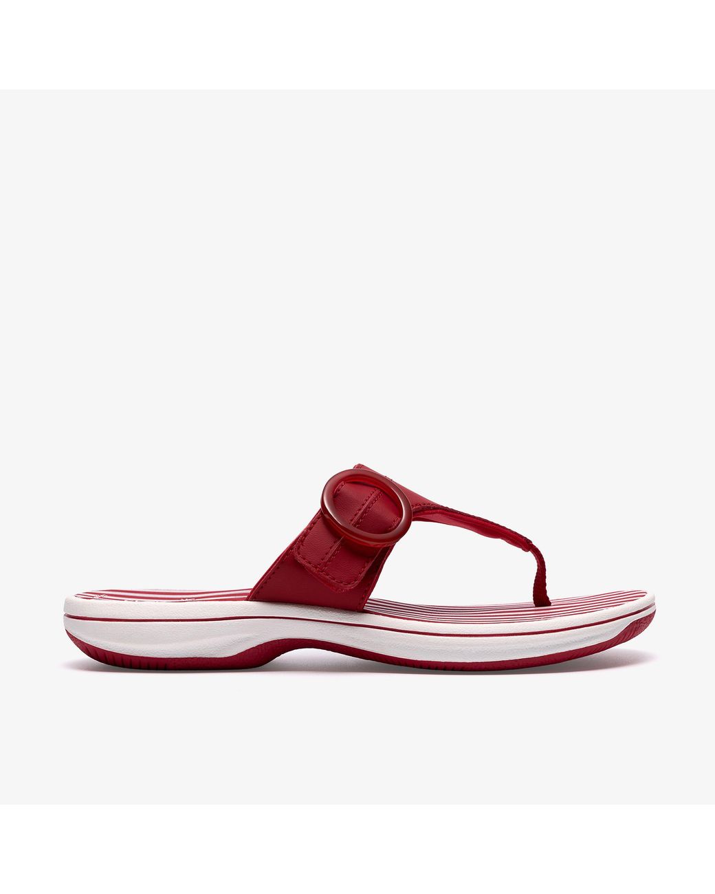 Clarks Red Brinkley Cove/ Sandals