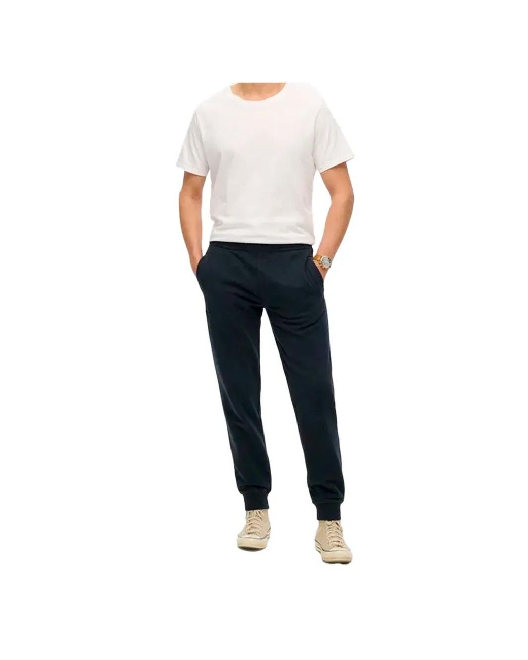 Superdry Blue Essential Jogging Suit for men