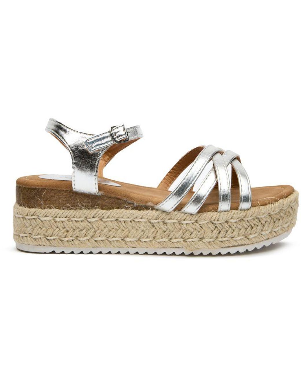 SOLESISTER Metallic Trixie Sandals