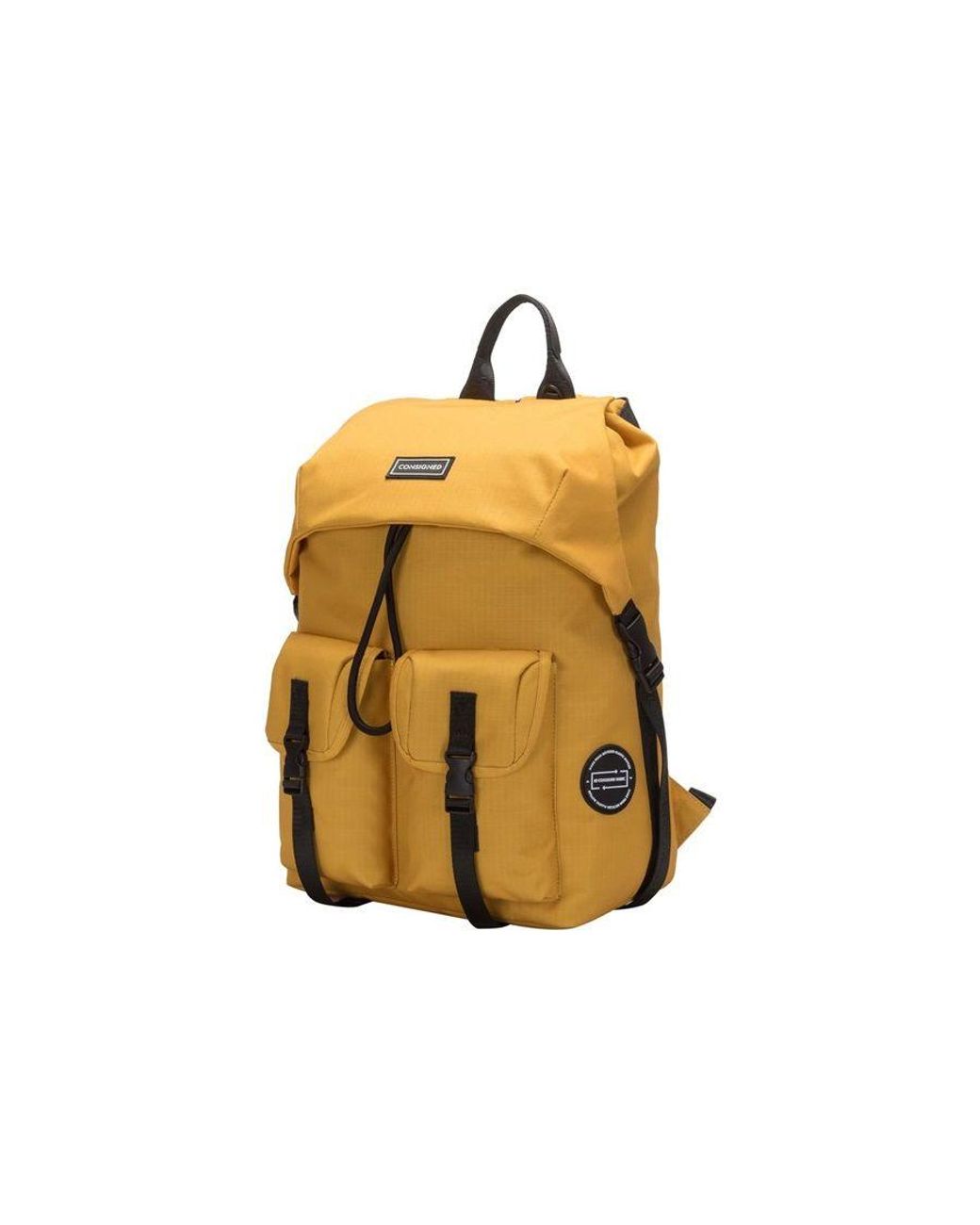 Consigned Metallic Recycled Backpack for men