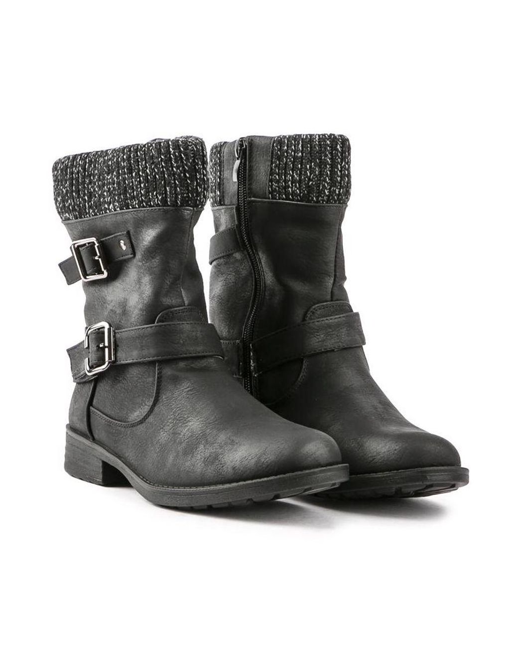 SOLESISTER Black Ness Boots