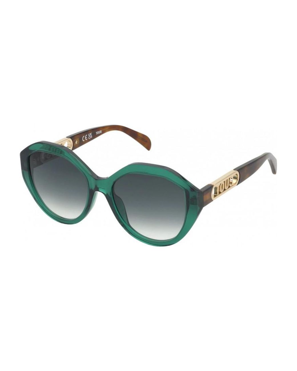 Tous Green Stob90 55 550G61 Sunglasses