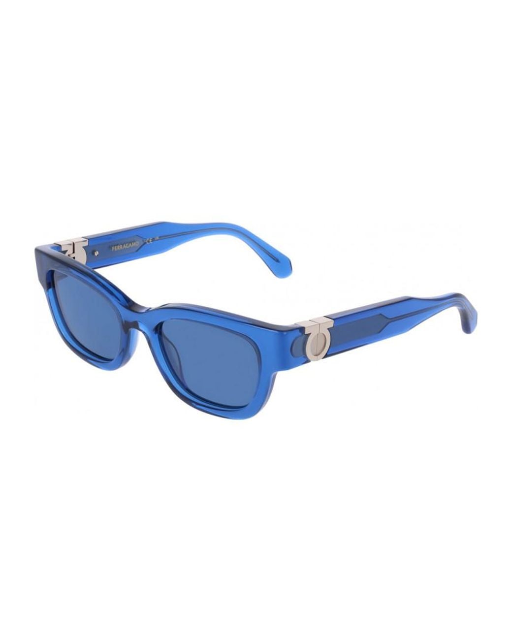 Ferragamo Blue Sf2067S 52 432 Sunglasses