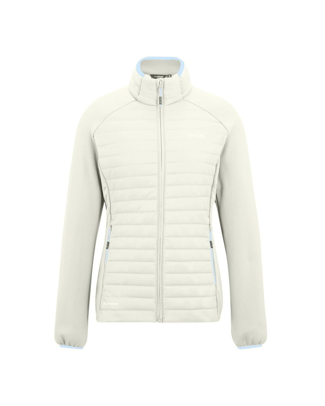 Regatta White Ladies Clumber Hybrid Jacket (Barely/Washed)