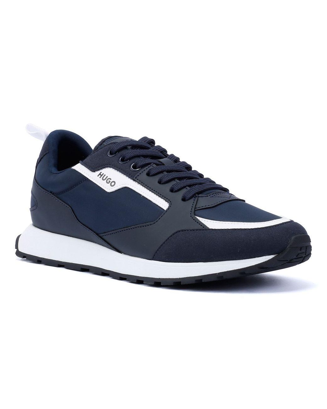 HUGO Blue Icelin Runn Trainers for men
