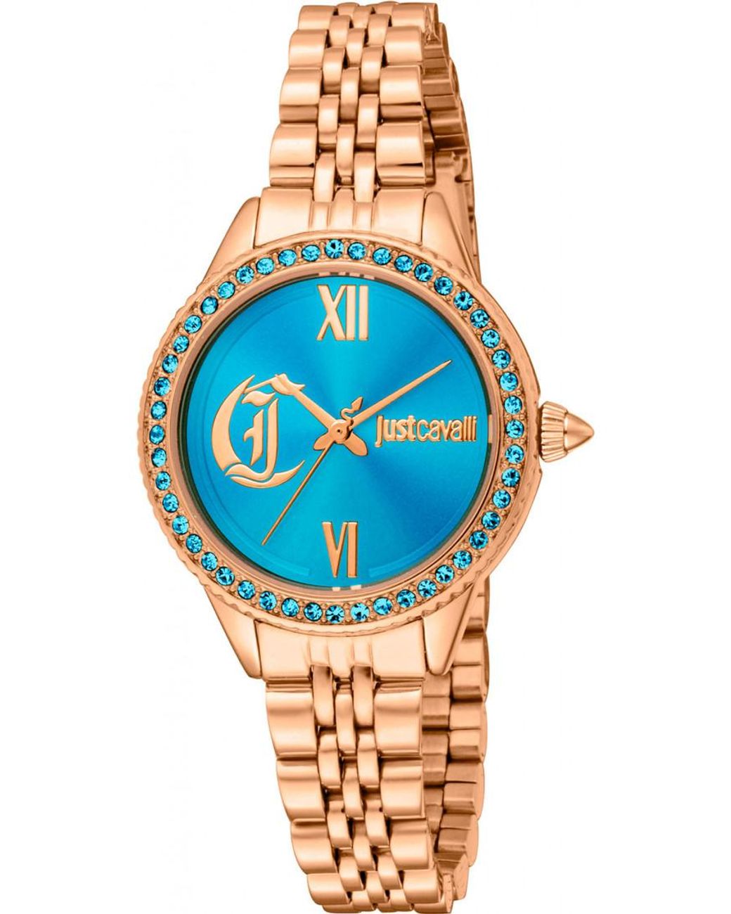 Just Cavalli Blue Jc1L316M0085 Ladies Glam Chic Forward Watch