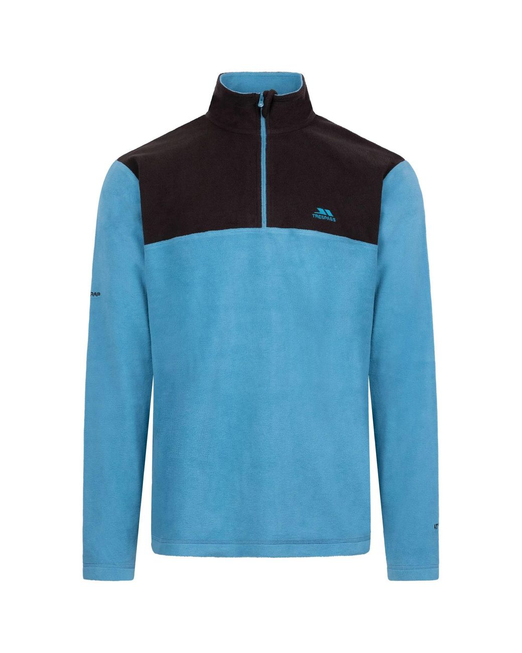 Trespass Blue Curtiston At100 Fleece Top (Bondi) for men