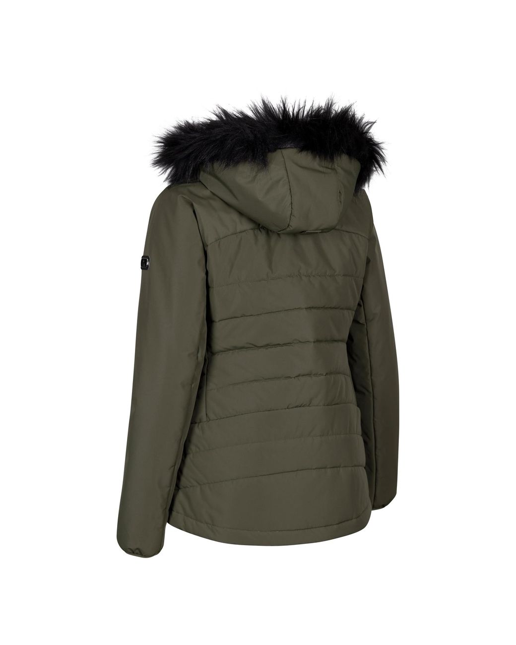 Trespass Green Ladies Translate Padded Jacket (Dark Vine)