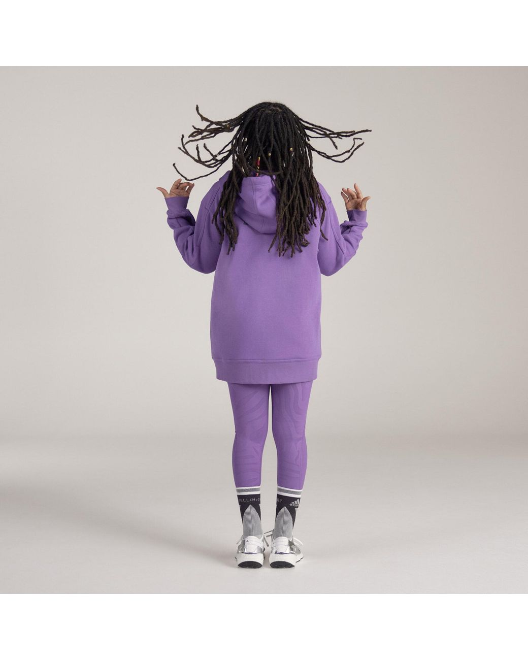 Adidas By Stella McCartney Purple Truestrength Maternity 3-In-1 Jacket